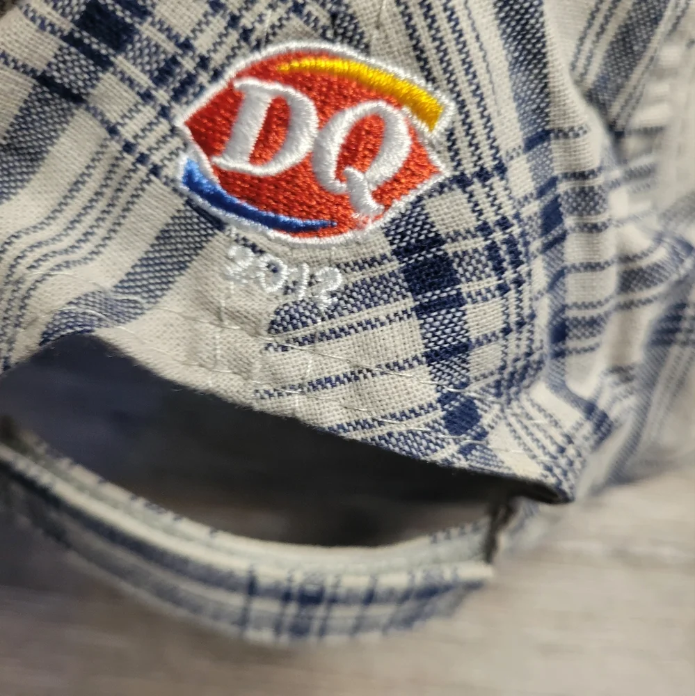 New Old Stock NWT Minnesota‎ Twins X Dairy Queen Plaid Baseball Hat 2012
